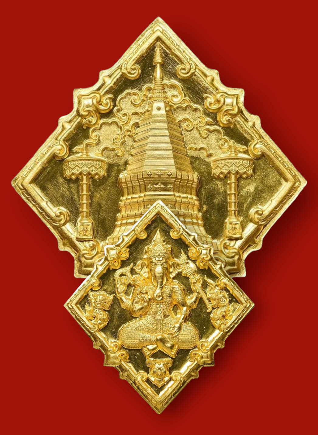 องค์พ่อพระศรีคเณศล้านนา รุ่น มงคลมหาเศรษฐี(พร้อมส่ง)