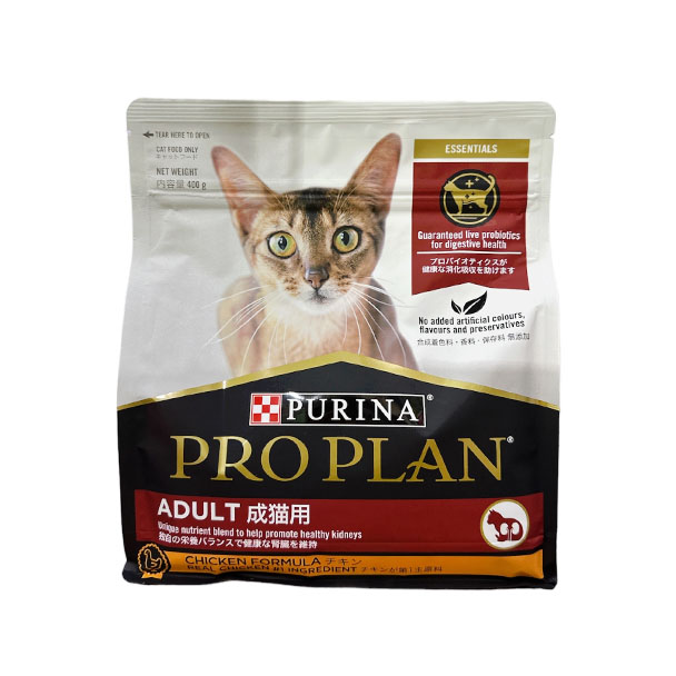 Proplan Adult Chicken แมวโต-ทุกสายพันธุ์ 400 กรัม