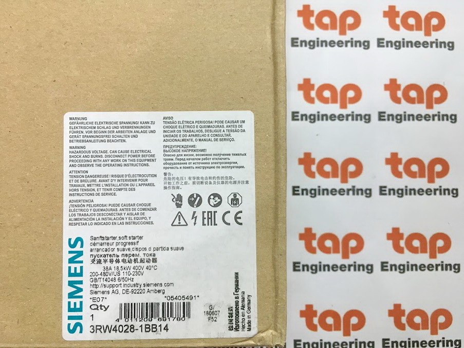 จำหน่าย Siemens 3RW4028-1BB14