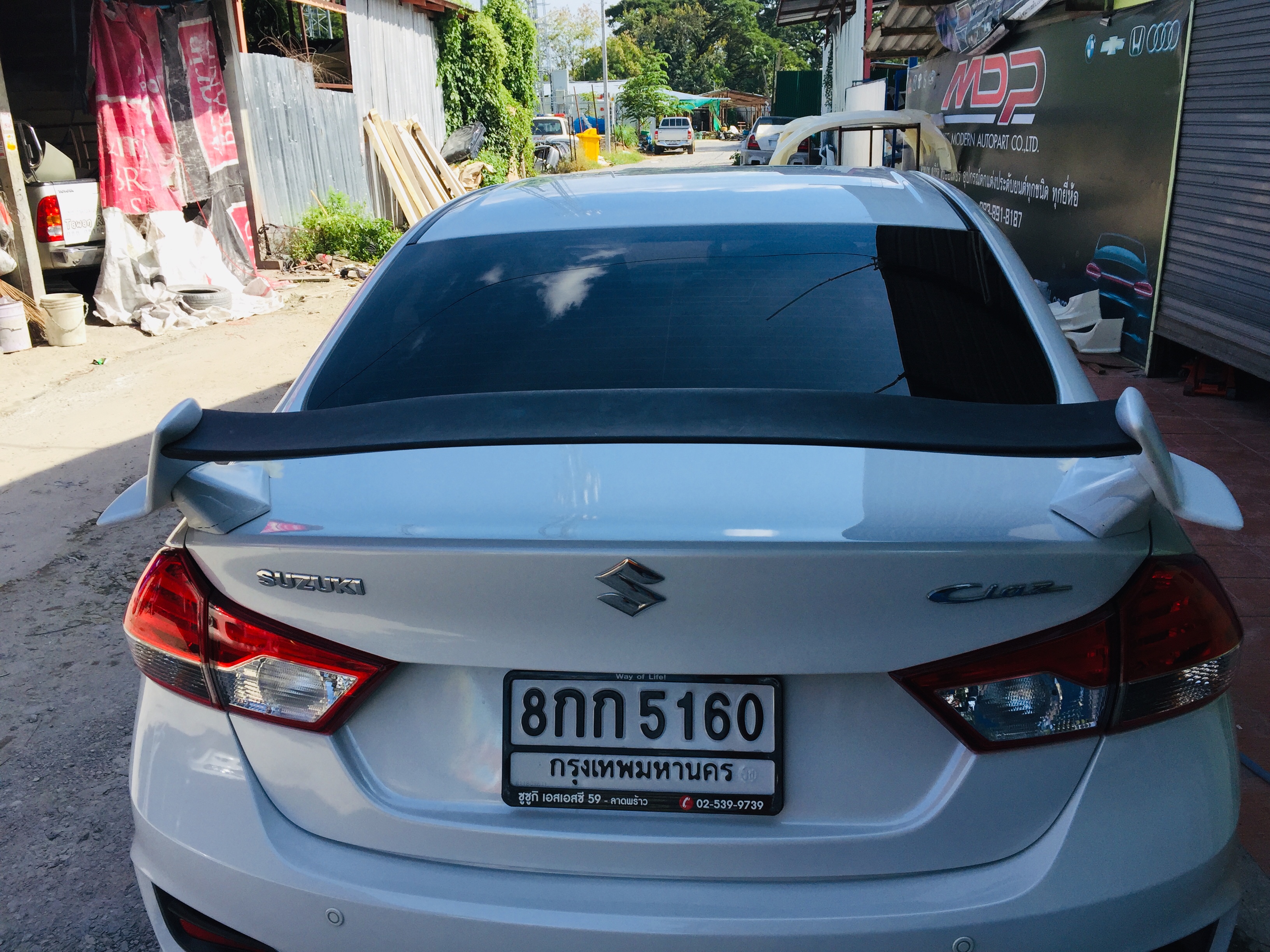 สปอร์ยเลอร์ Ciaz ทรง Type -R 2018
