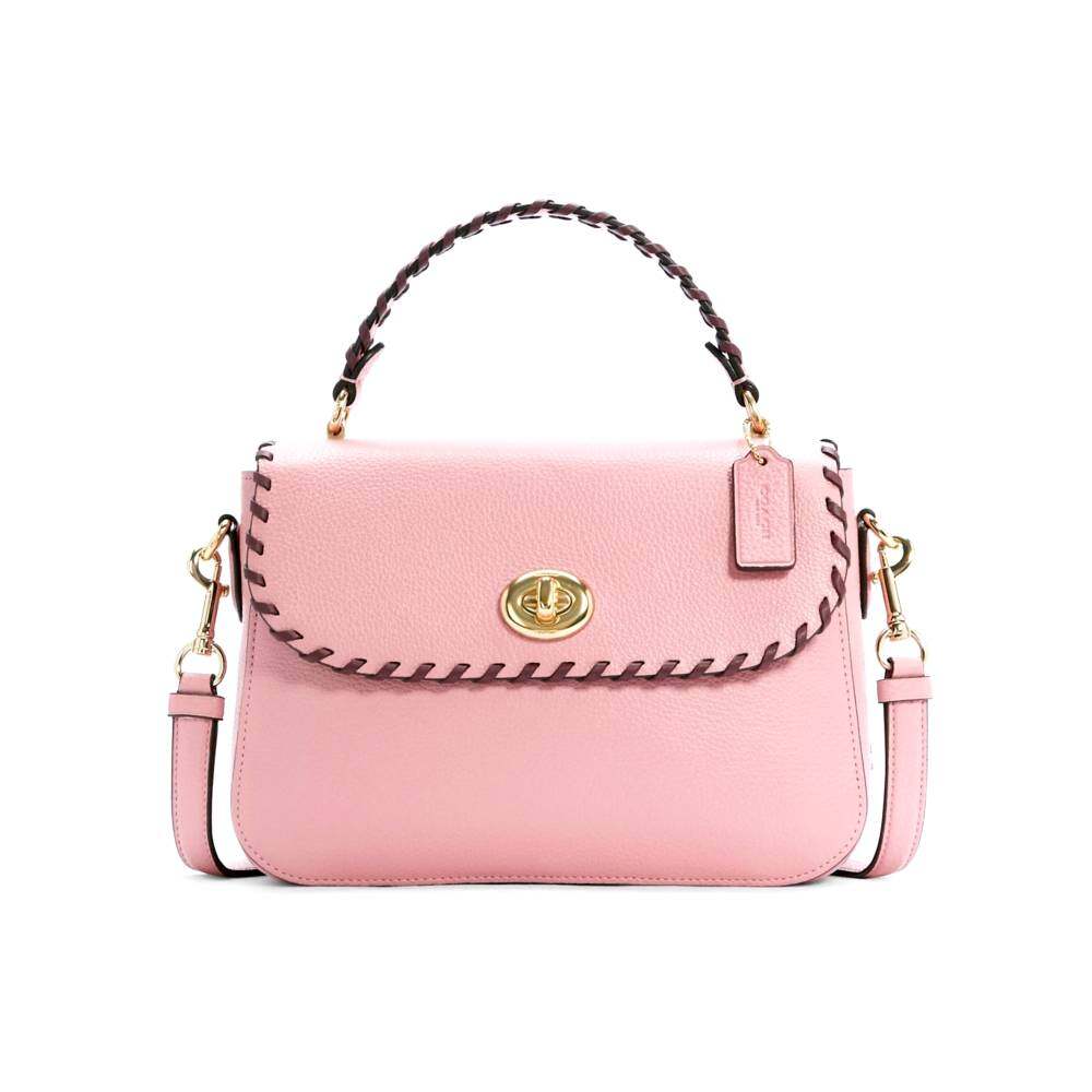กระเป๋าสะพายข้าง COACH C4107 MARLIE TOP HANDLE SATCHEL WITH WHIPSTITCH (IMSQH) [C4107IMSQH-MA]