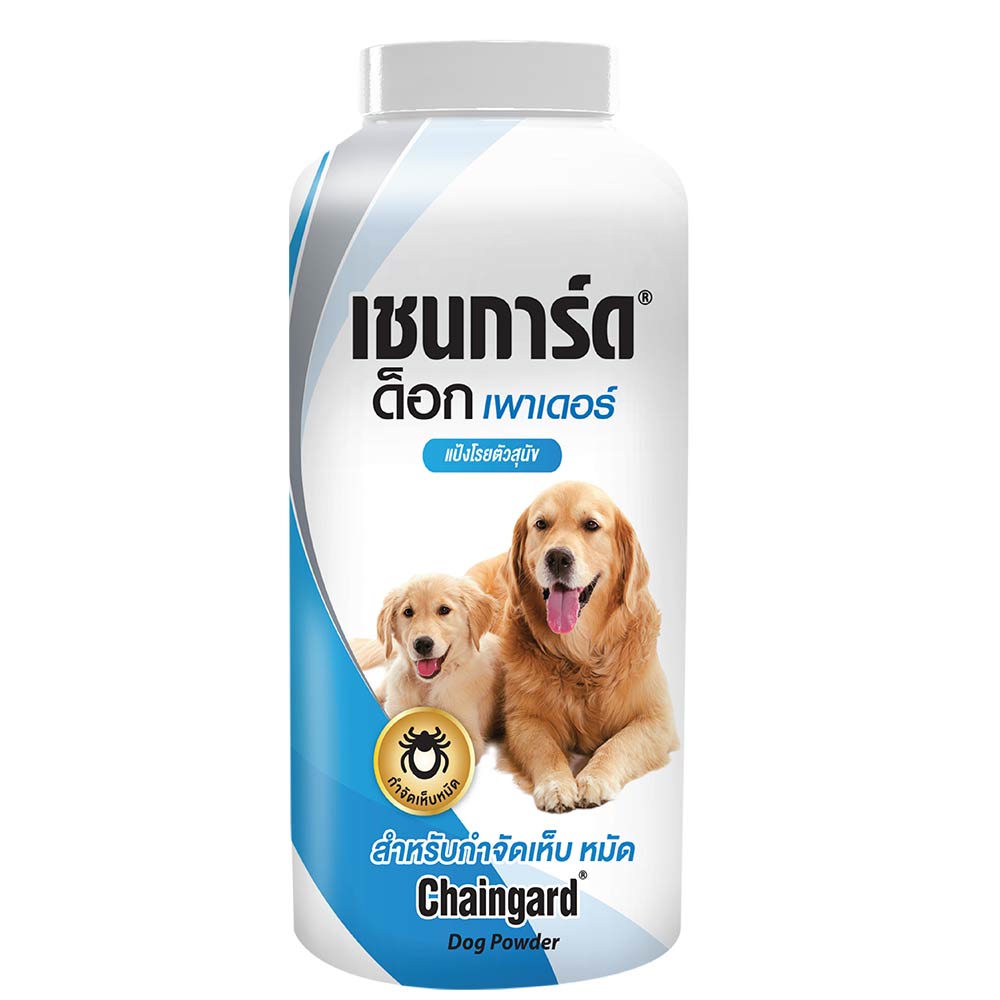 Chainguard แป้งกำจัดเห็บหมัด 100 g.