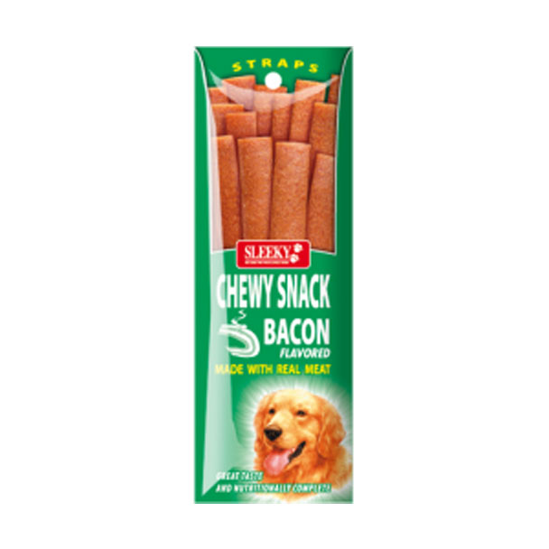 Sleeky ชิววี่แผ่นเบคอน 50 g.