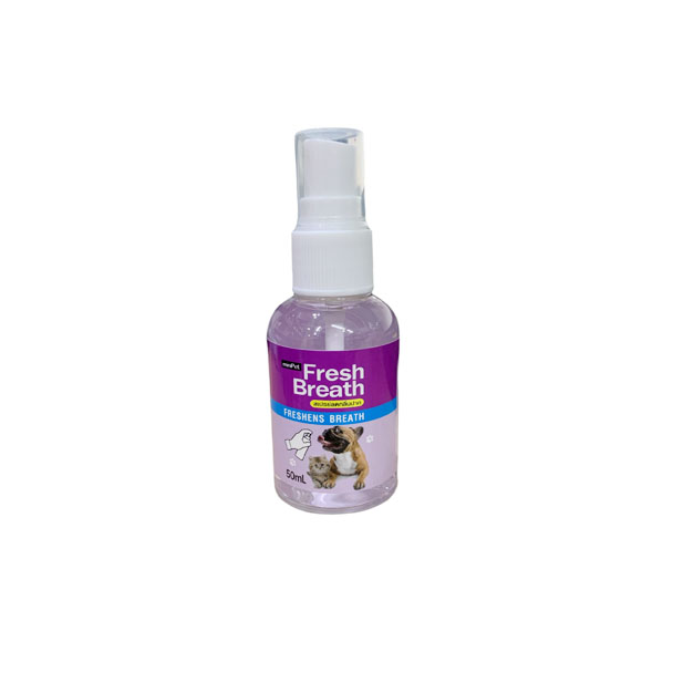 PRD Minipet สเปรย์ลดกลิ่นปาก 20 มล. กลิ่นฟรุ๊ตตี้ (ม่วง)