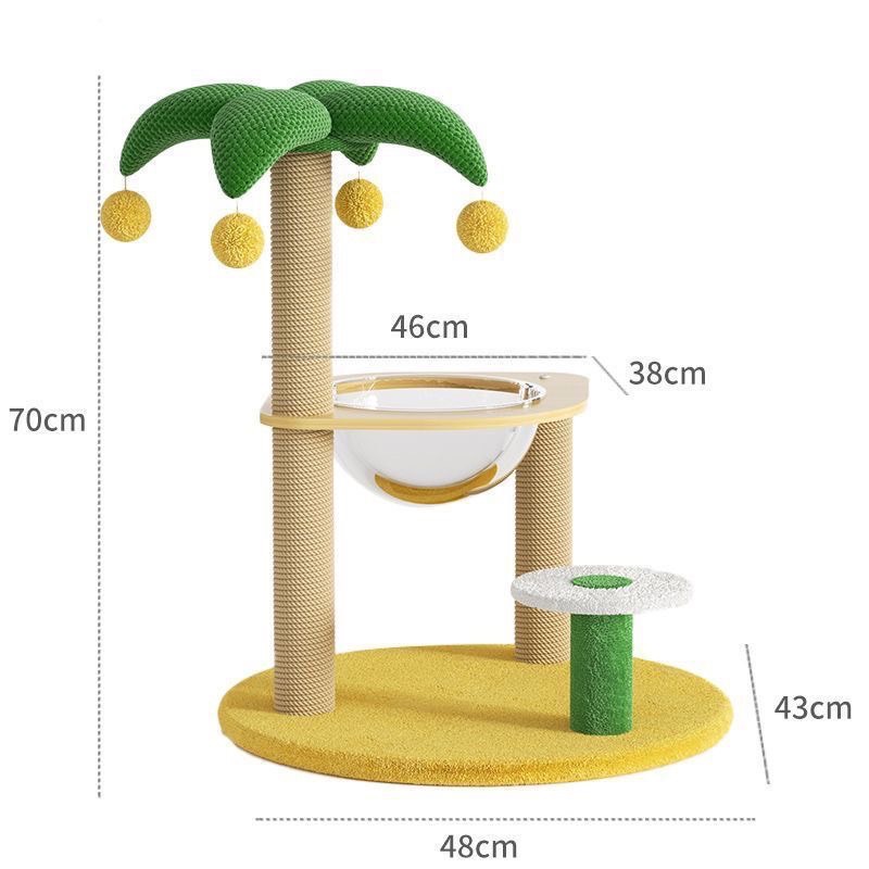 All Rising AR3752 คอนโดแมว-รูปทรงต้นไม้