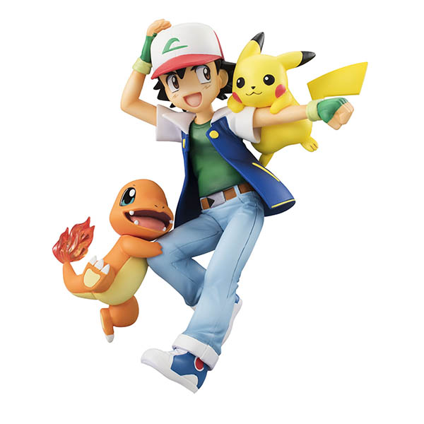 Pokemon - G.E.M. Series Satoshi & Pikachu & Charmander [ของแท้]