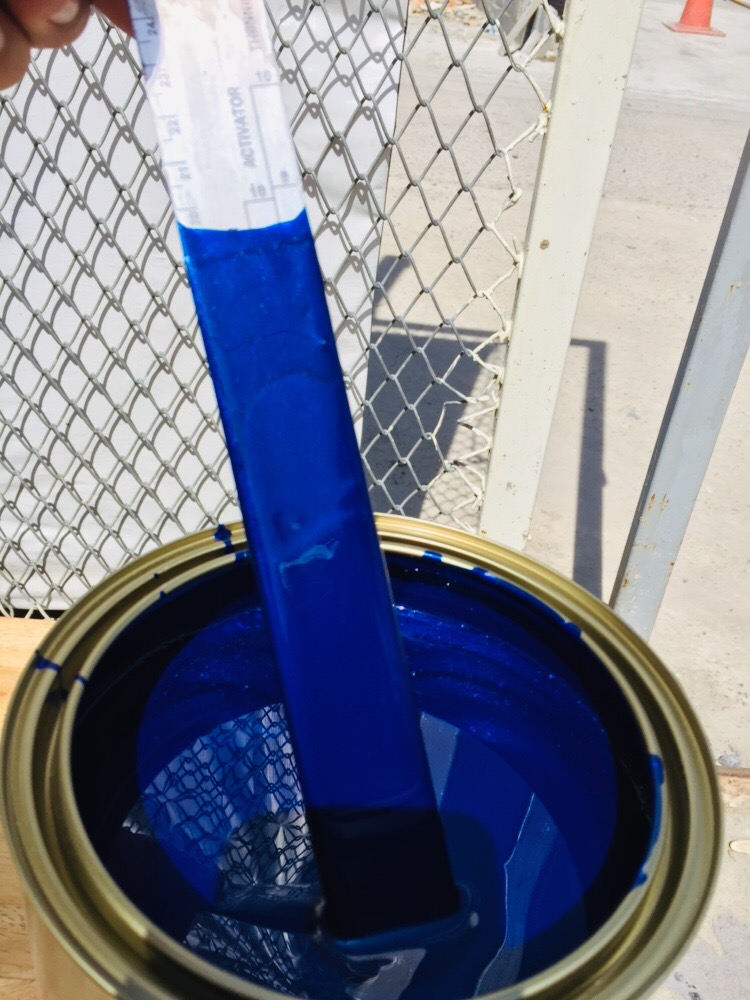 สีน้ำเงินมุก