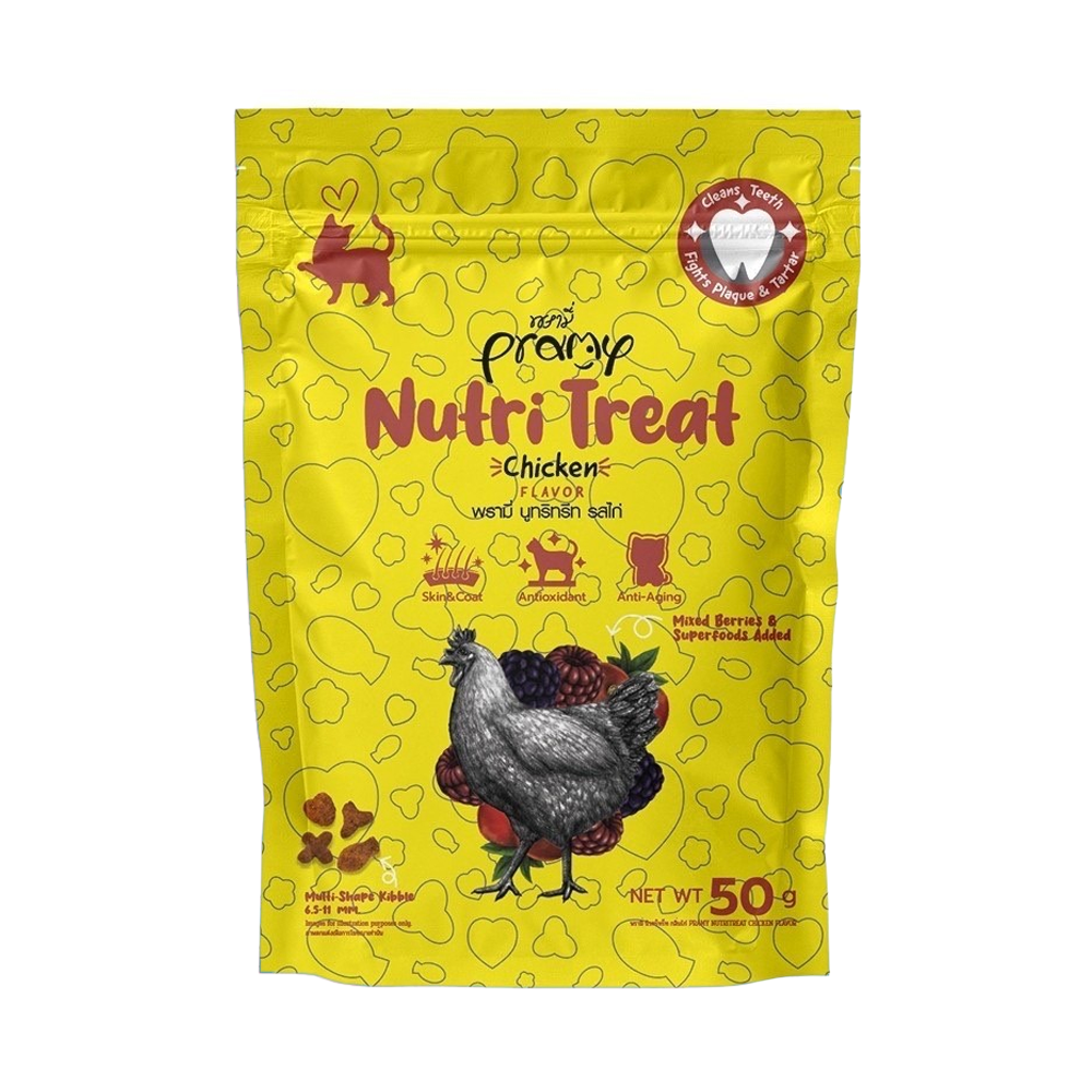 Pramy Nutri Treat รสไก่ 50 กรัม