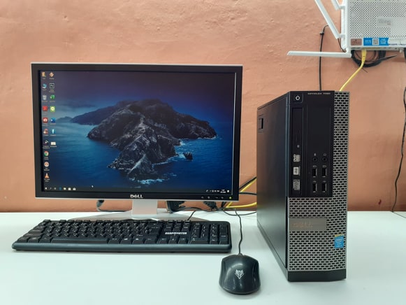 PC DELL optiplex 7020 Core i5 GEN4ครบชุดพร้อมจอ LED DELL 22นิ้ว Full HD