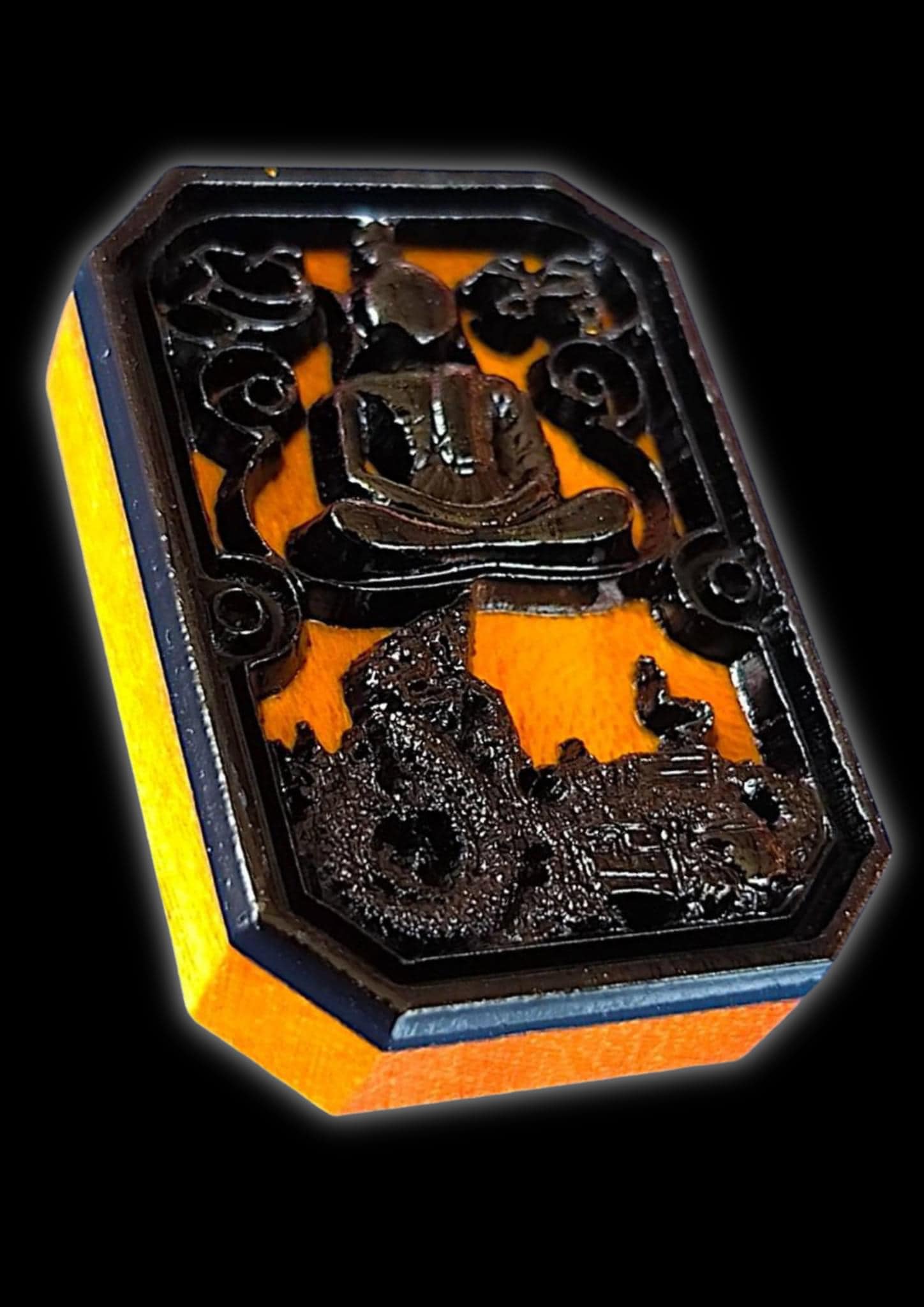 พระสมเด็จทรงพญานาค "ทรัพย์นาคา" 🙏หลวงปู่คีบ ธีรปัญโญ อายุ110ปี แห่งดินแดนพญานาค นครพนม(ยกลัง พร้อมส่ง)