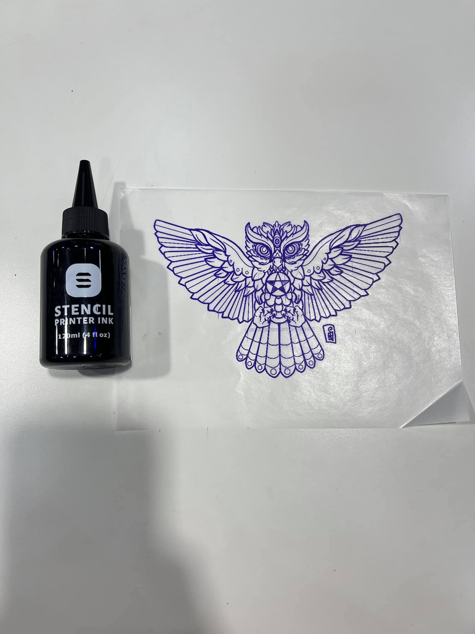 Stencil printing ink หมึกStencil printing ink (สำหรับEcotank Inkjet Printer)
