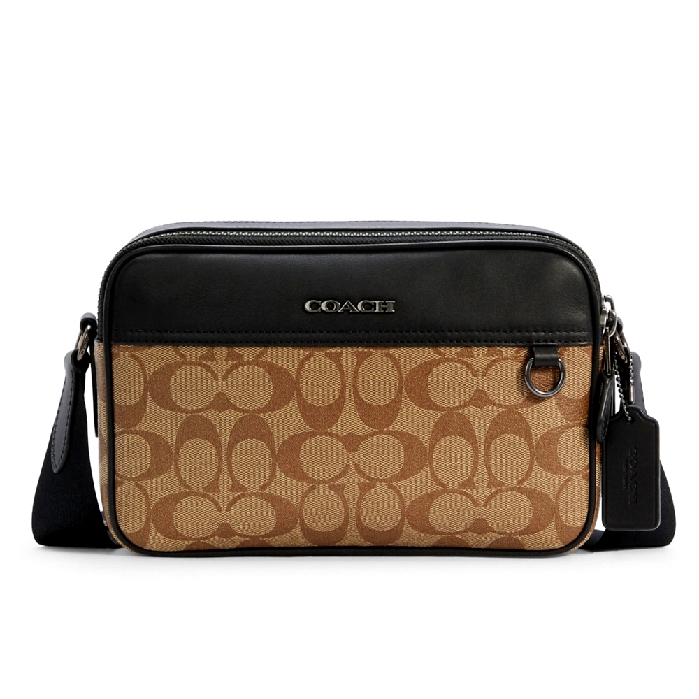 COACH C4149 GRAHAM CROSSBODY IN SIGNATURE CANVAS (QBKHA) [C4149QBKHA-MA]