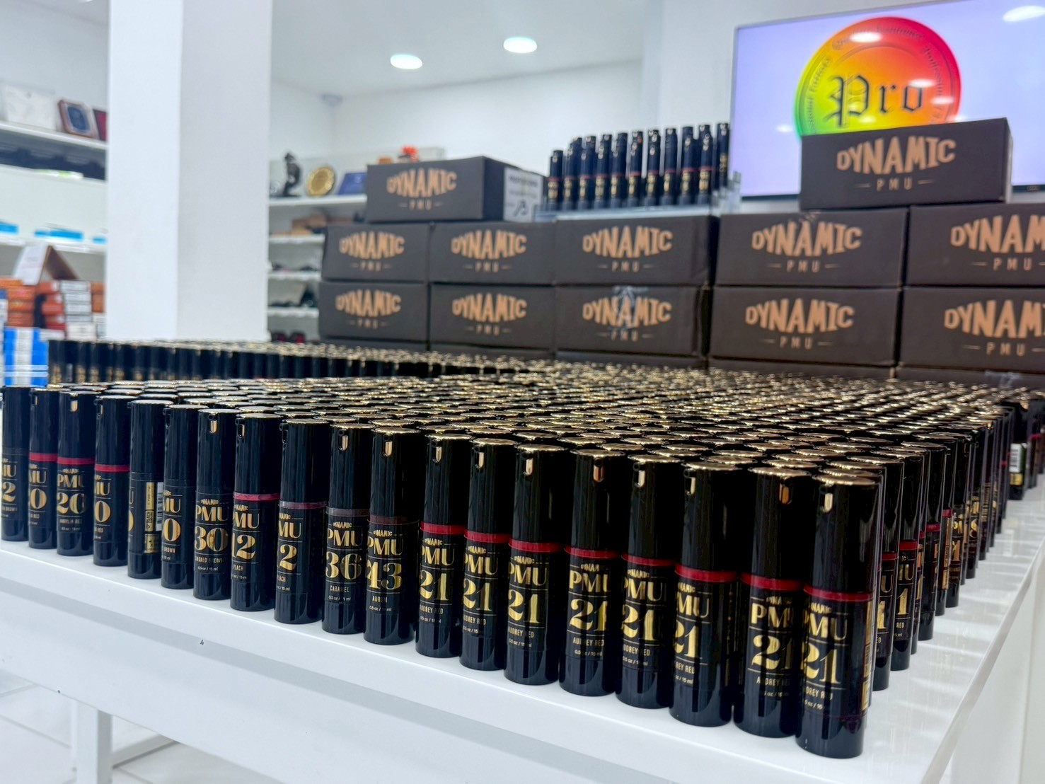 DYNAMIC PMU ขนาดครึ่งออนซ์ DYNAMIC PMU ขนาดครึ่งออนซ์ 1/2oz สีสักคิ้ว