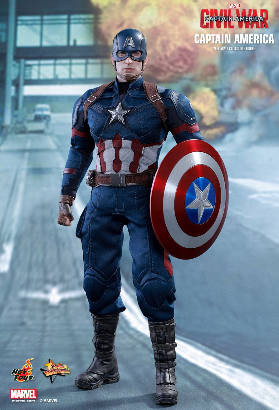 Captain America : Civil War - Captain America 1/6TH Scale [ของแท้]