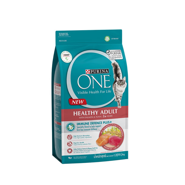 Purina One แซลมอนและปลาทูน่า 1.2 Kg