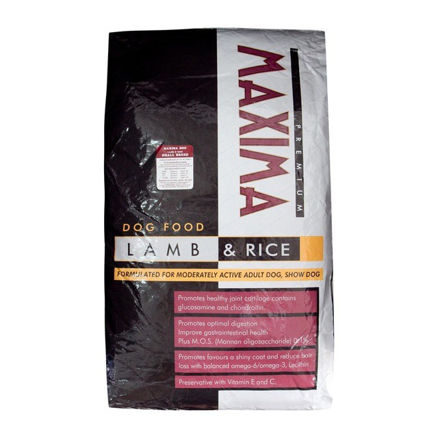Maxima โตเนื้อแกะข้าว 25% (เม็ดเล็ก) 15 Kg.