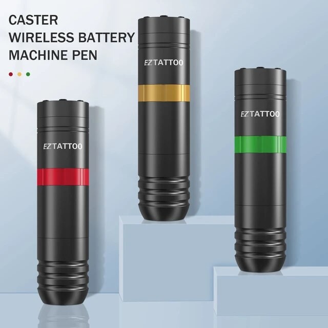 EZ CASTER เครื่องสักปากาไร้สายEZ CASTER Wireless Battery Tattoo Pen Machine