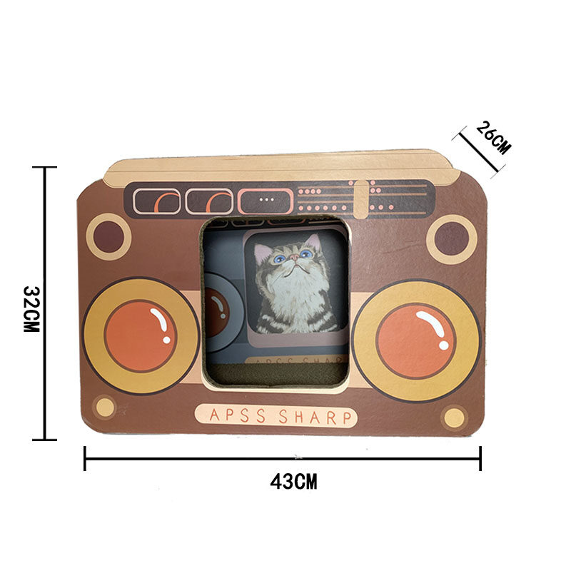 TBL Z-033 กล่องลับเล็บแมว น้ำตาล