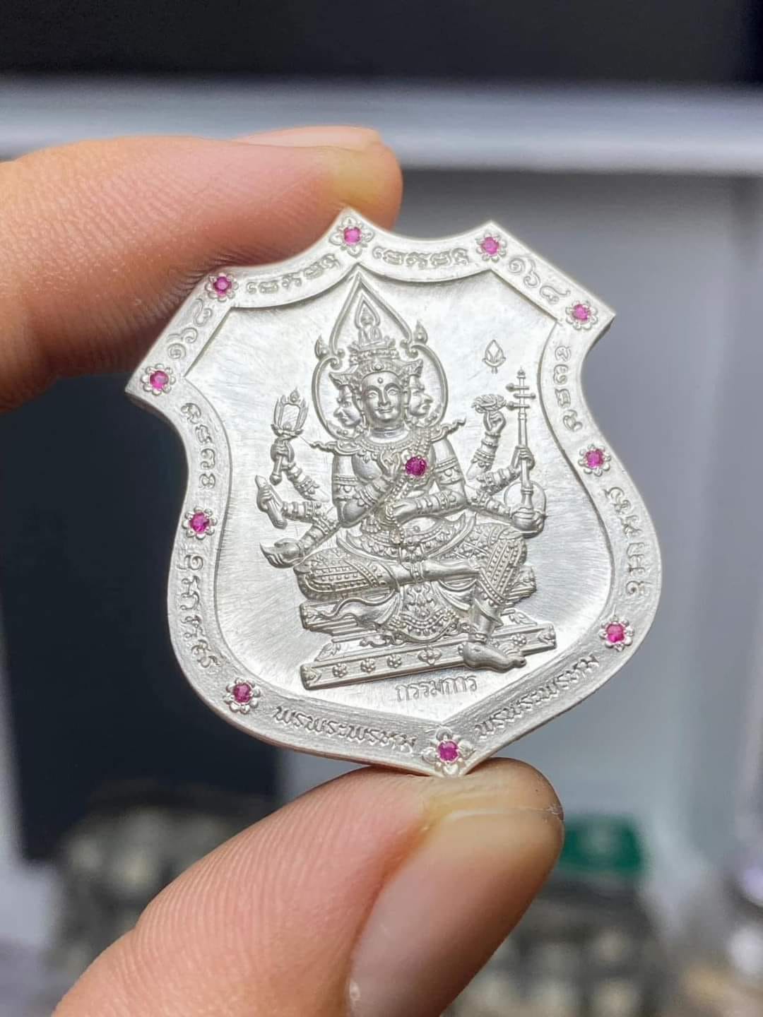 พรพระพรหม168 วัตถุมงคล เนื้อทองแดง/ทองทิพย์ พิมพ์ กลม/ใข่(มีพร้อมส่ง)