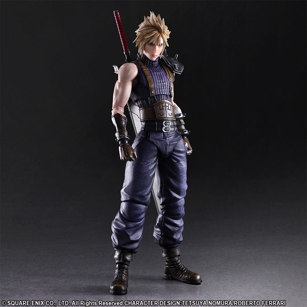 FINAL FANTASY VII REMAKE - PLAY ARTS -KAI- CLOUD (LIMITED VERSION) [ของแท้]