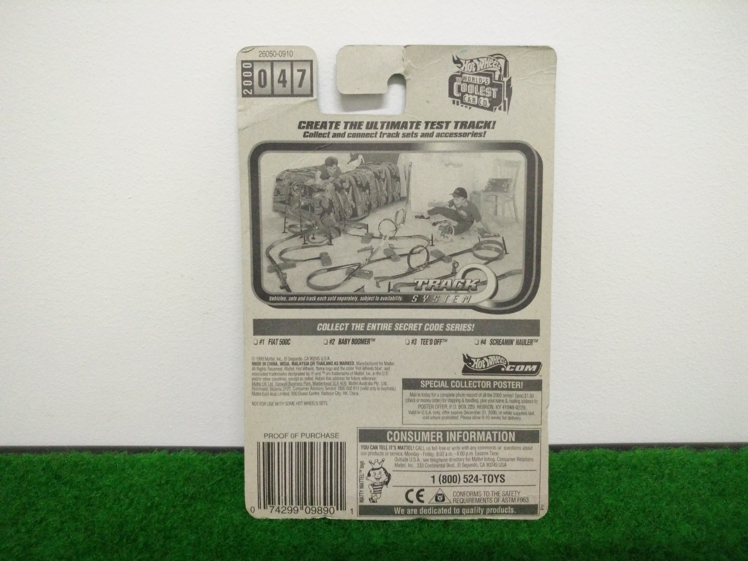 Hot Wheels Tee'd off; Secret Code Series ปี 1999