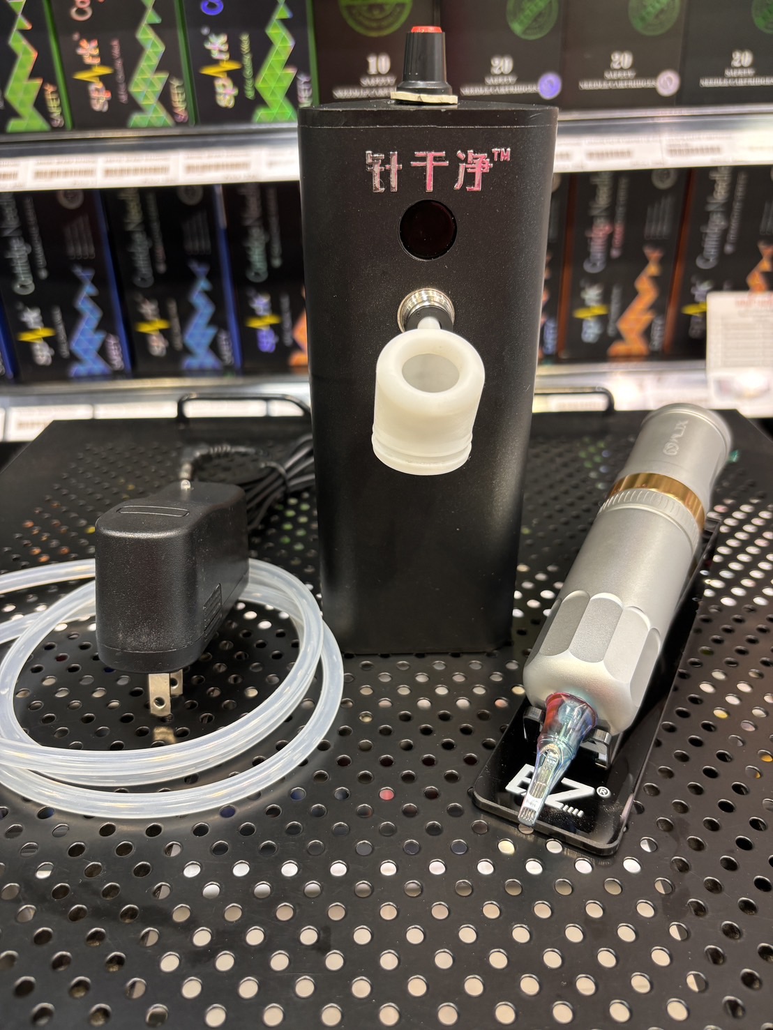 Professional Tattoo เครื่องล้างเข็มเครื่องสัก Tattoo Electric Needle Washing Machine