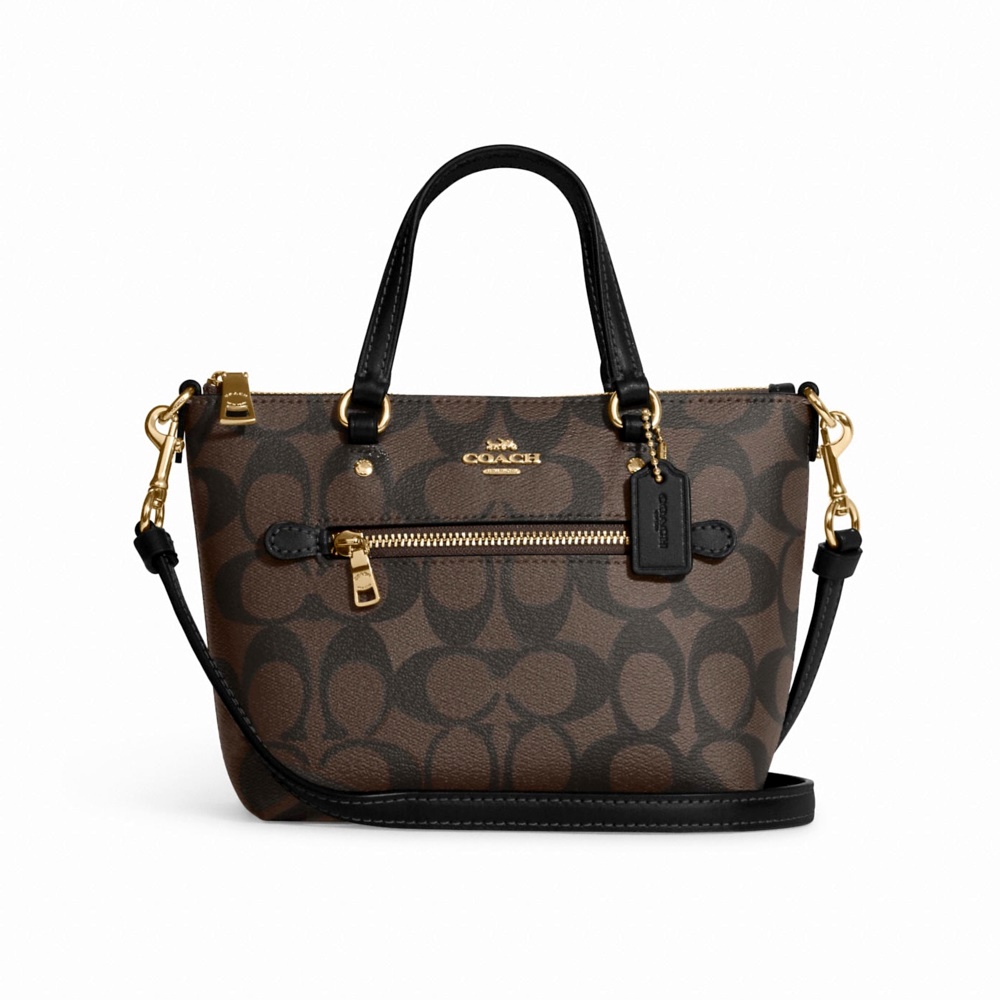 กระเป๋าสะพายข้าง COACH CA721 MINI GALLERY CROSSBODY IN SIGNATURE CANVAS (IMAA8) [CA721IMAA8-MA]