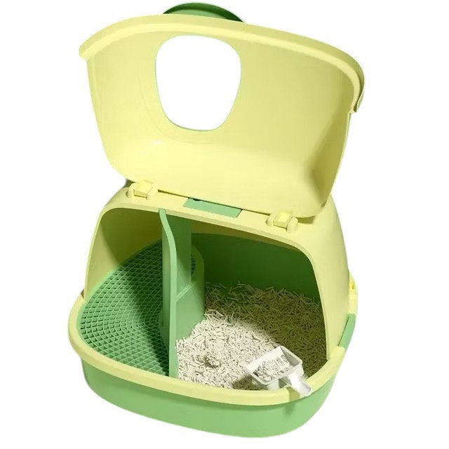 UT PL201921-01 ห้องน้ำแมวอุโมงค์ เก็บกลิ่น(คละสี)