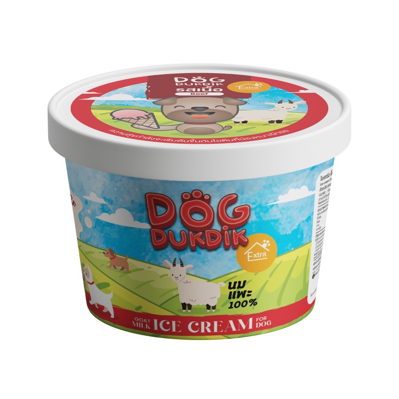 Duk Dik Ice Cream รสเนื้อ 90 กรัม