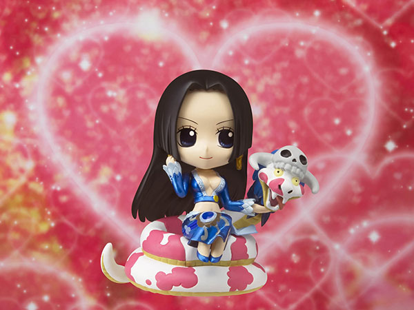 One Piece - Chibi Arts Boa Hancock With Salome Ver. [ของแท้] [แมวทอง]