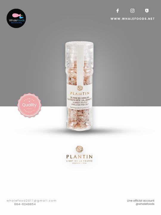 PLANTIN Summer Truffle Himalayan pink salt 100g.