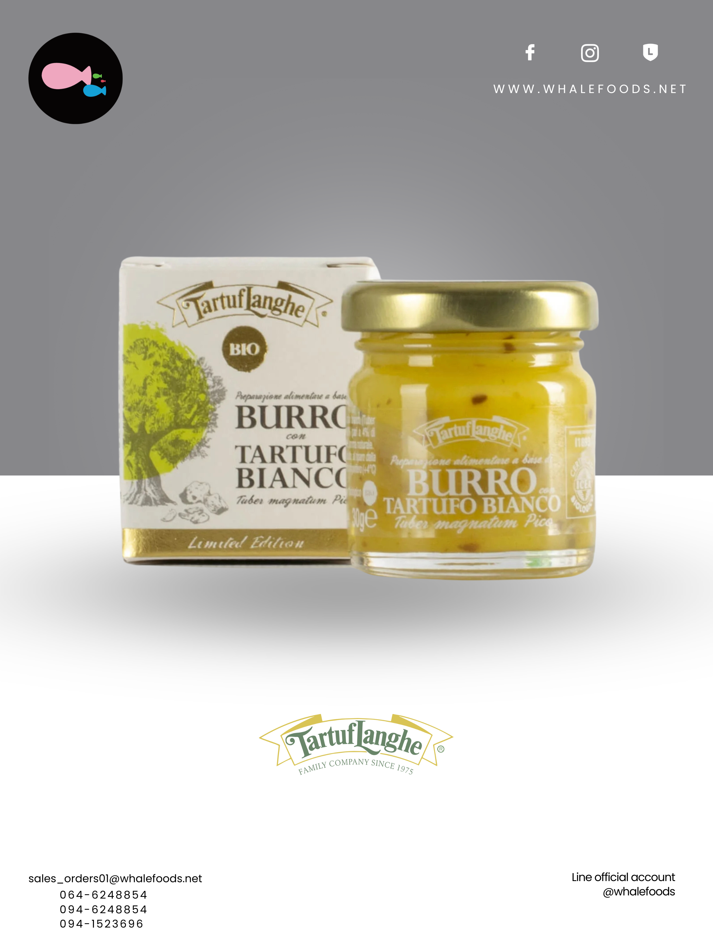 BUTTER WITH WHITE TRUFFLE BIO SIZE : 30 G.