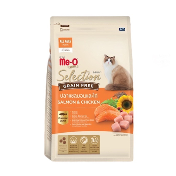 Me-O Gold Selection Grain free Salmon & Chicken1.2 Kg