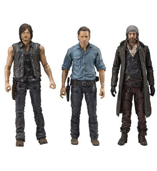 The Walking Dead - Allies 5 Inch Action Figure 3PK [ของแท้]
