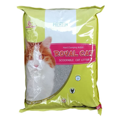 Royal Cat ทรายภูเขาไฟ กลิ่นดอกมะลิ 10 ลิตร