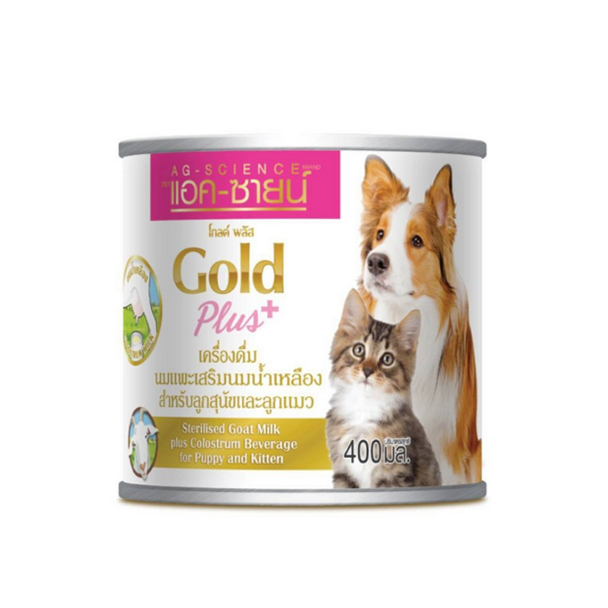 แอค-ซายน์ gold plus+ นมแพะ 400ml.