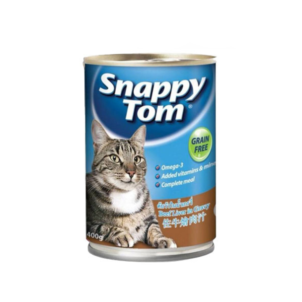 Snappy Tom ตับวัวย่อยในน้ำเกรวี่ 400 g. #5