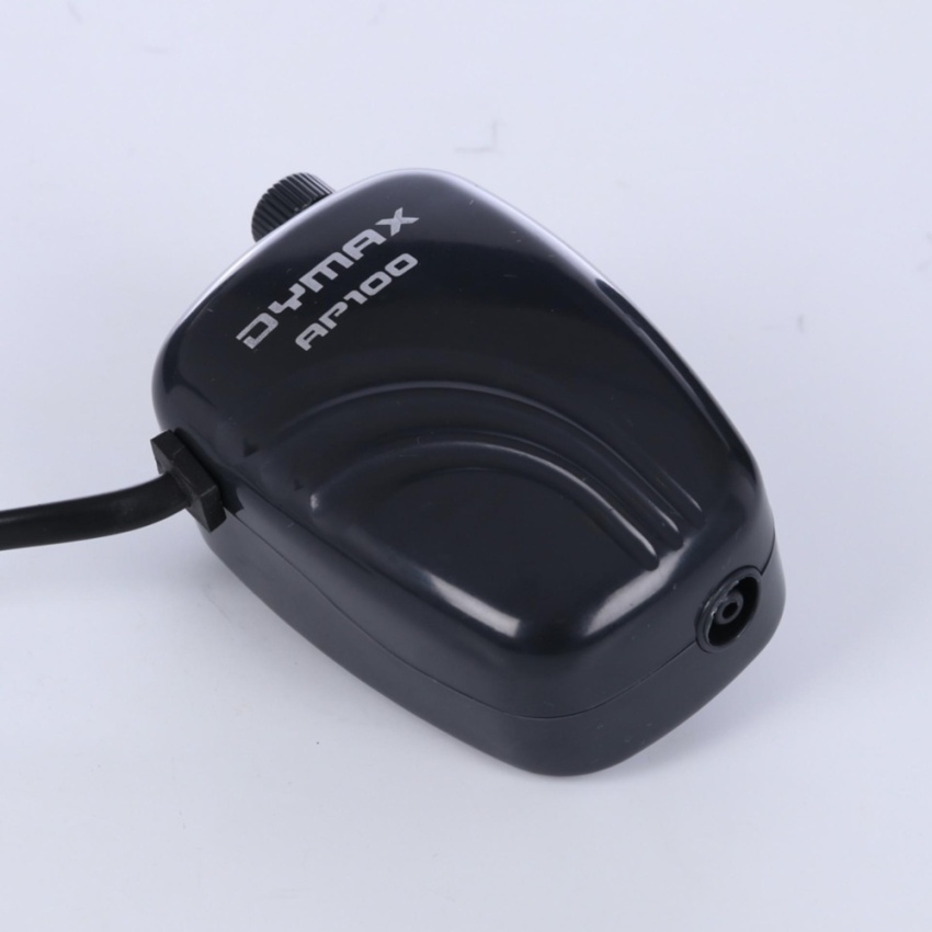 Dymax ปั้มออกซิเจน ปั้มลมตู้ปลา รุ่น AP100 สีดำ