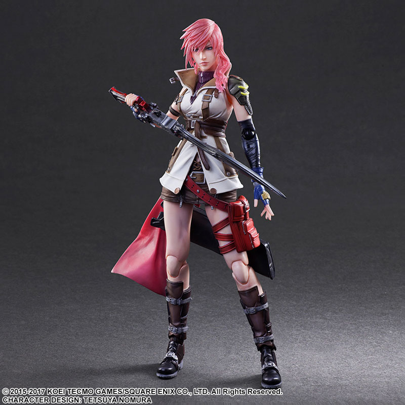 Dissidia Final Fantasy - Play Arts -Kai- Lightning [ของแท้]