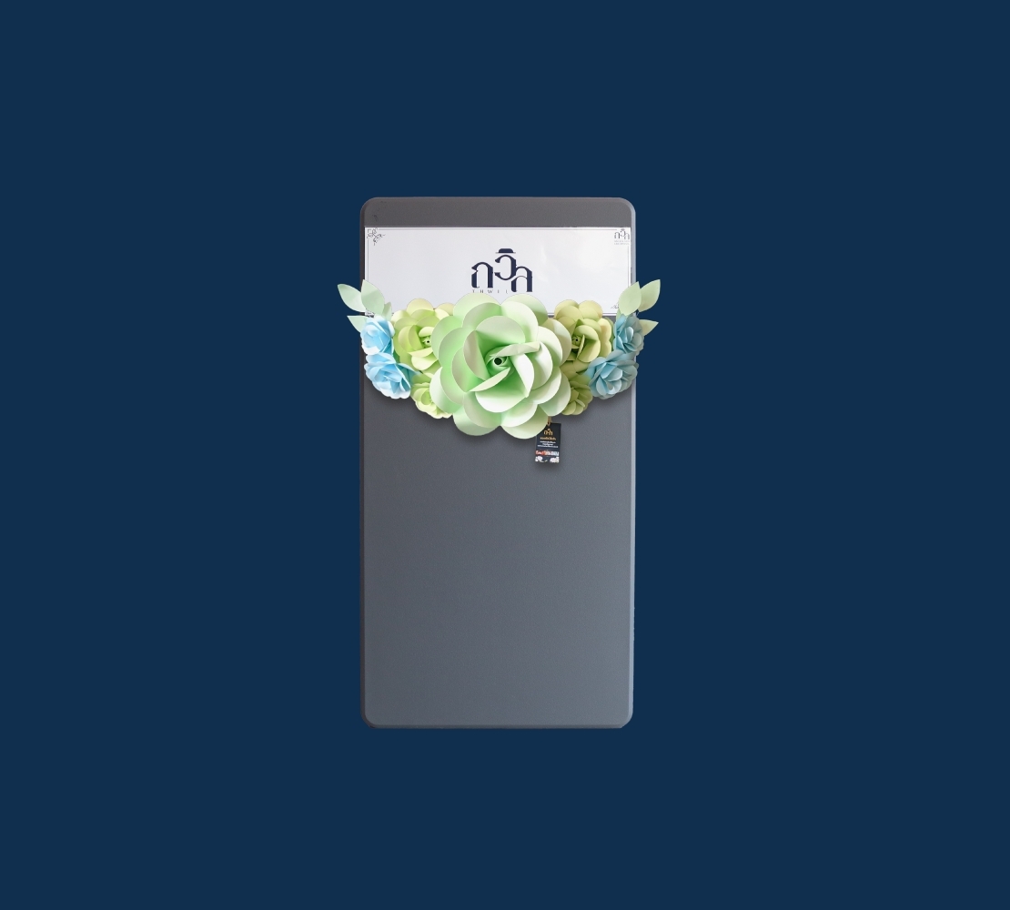 พวงหรีดโต๊ะ ขนาด 120 ซม.