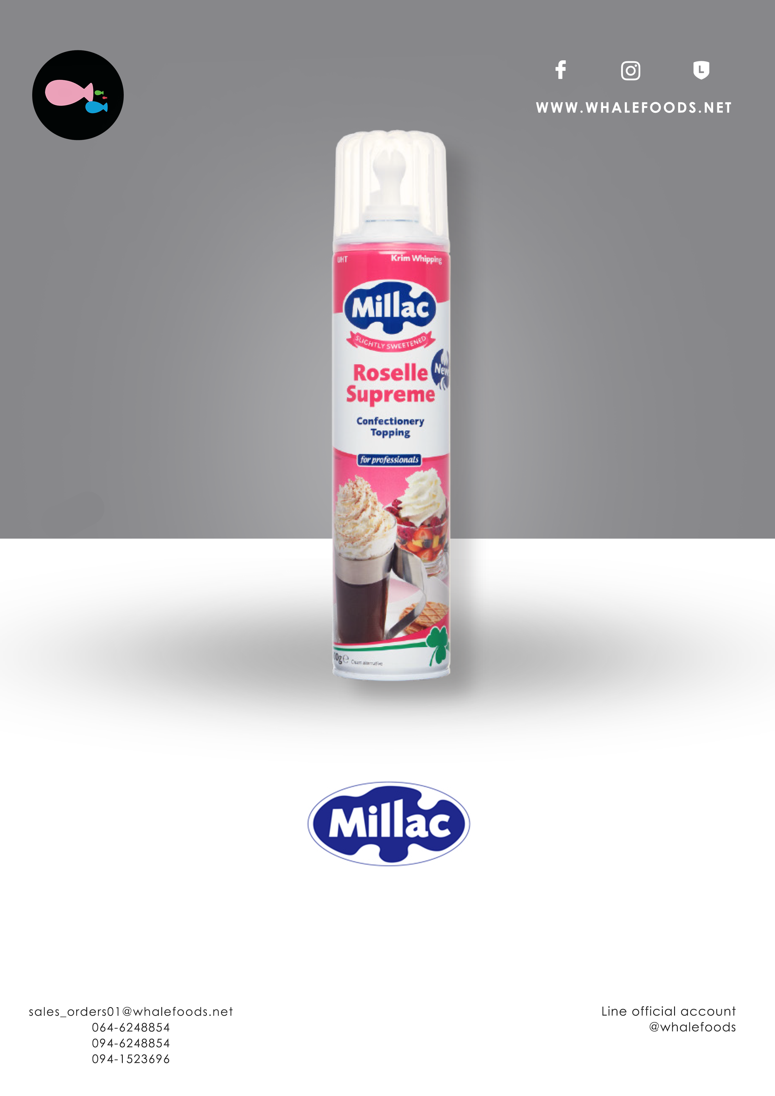 Millac Roselle Supreme Aeros
