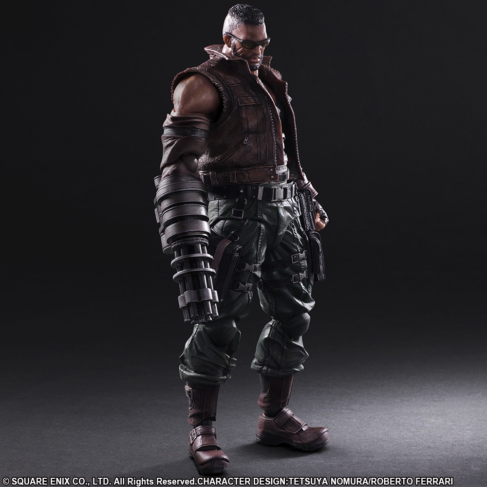 FINAL FANTASY VII REMAKE - PLAY ARTS -KAI- BARRET WALLACE [ของแท้]