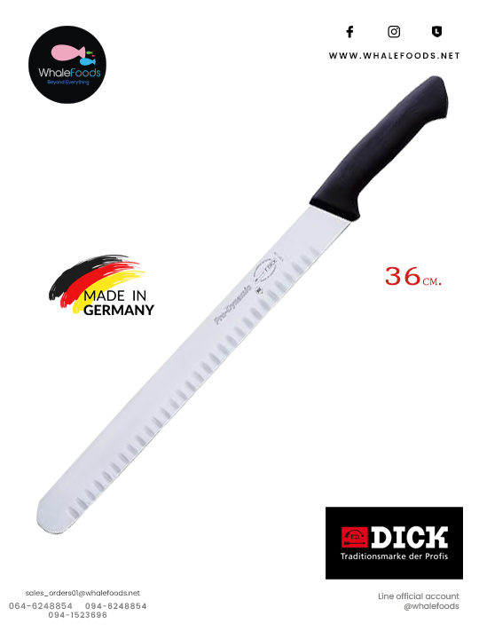 F.Dick Slicer, Kullenschliff 36cm./ 14"
