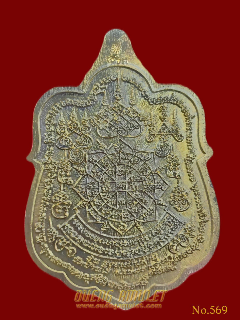 หลวงพ่อทอง รุ่นรวยหมื่นล้าน เนื้อชนวนหน้ากากทองทิพย์