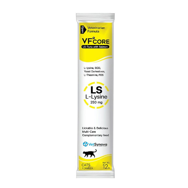 VF+core อาหารเสริม เสริมภูมิคุ้มกัน 12 กรัม (เฉพาะเเมวทานได้)