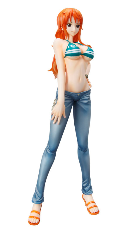 One Piece - P.O.P Sailing Again Nami [ของแท้] [แมวทอง]