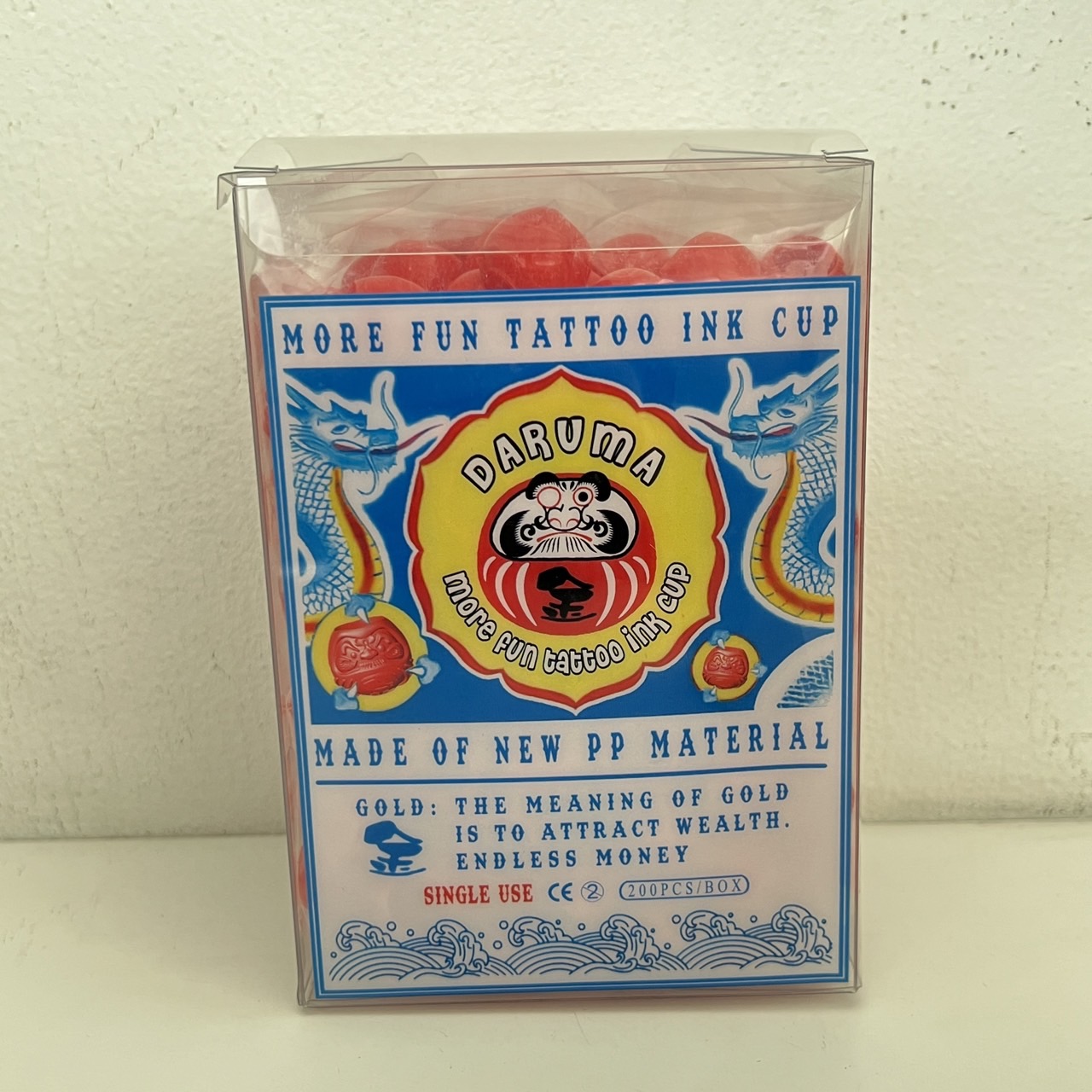 จุกใส่สีDaruma Tattoo Ink Cup จุกใส่สีDaruma Tattoo Ink Cup