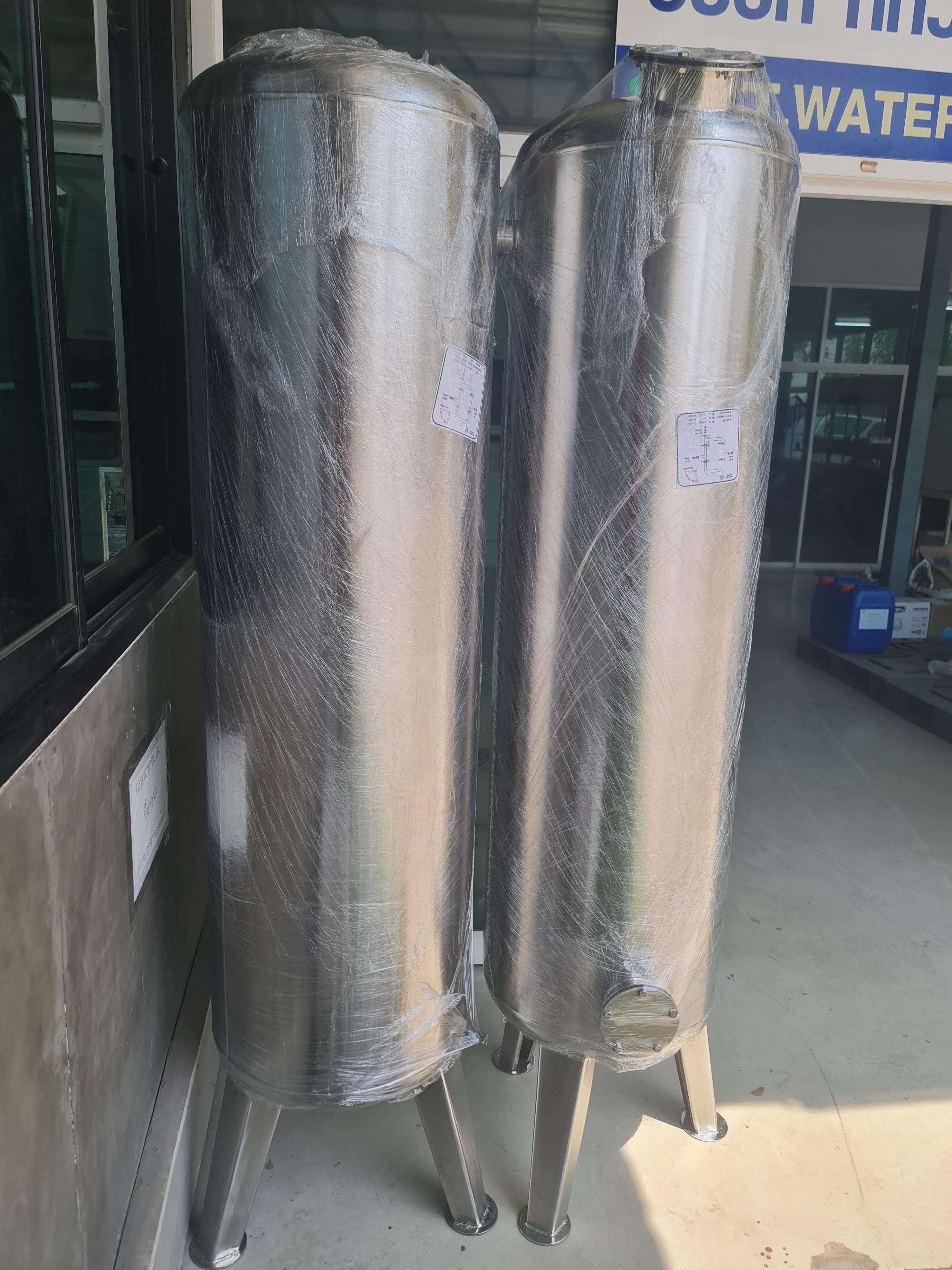 ถังกรองสแตนเลส 16 นิ้ว 150x2mm