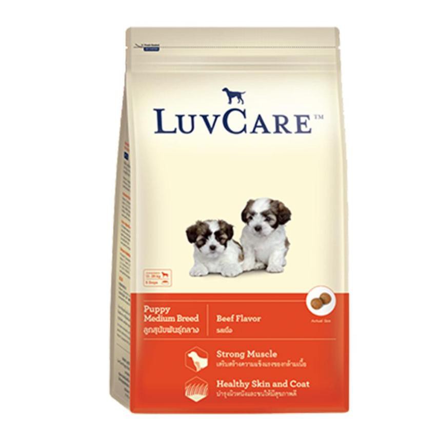 Dr.Luvcare (ลูกสุนัขพันธุ์กลาง-รสเนื้อ) 500 g.