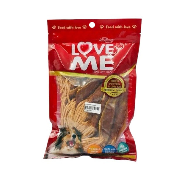 Love Me ปลาหมึกส้ม 400 g.